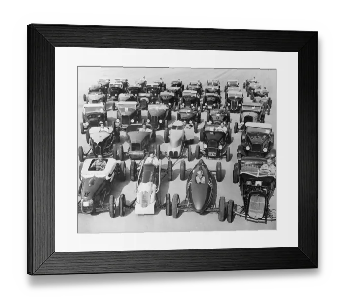 Framed Print : Display Of Automobiles And Hot Rods Framed Print : Display Of Automobiles And Hot Rods
