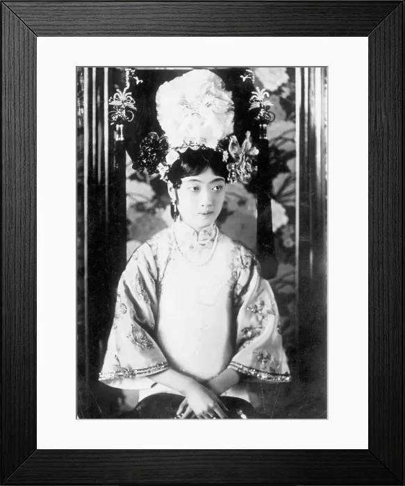 Framed Print : The Empress Of Manchoukuo Framed Print : The Empress Of Manchoukuo