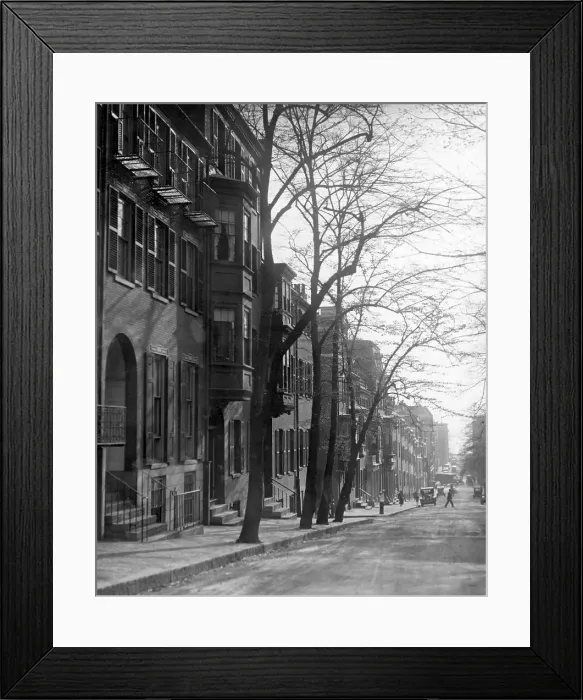 Framed Print : Chestnut Street In Boston
