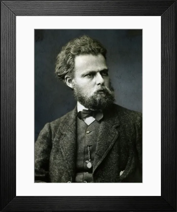 Framed Print : Portrait Of Biologist August Weismann Framed Print : Portrait Of Biologist August Weismann