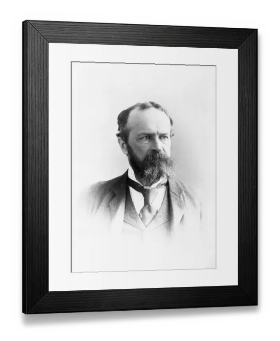 Framed Print : American Psychologist William James Framed Print : American Psychologist William James