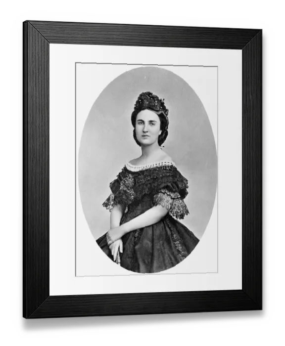 Framed Print : Carlotta Wife of Maximilian Framed Print : Carlotta Wife of Maximilian