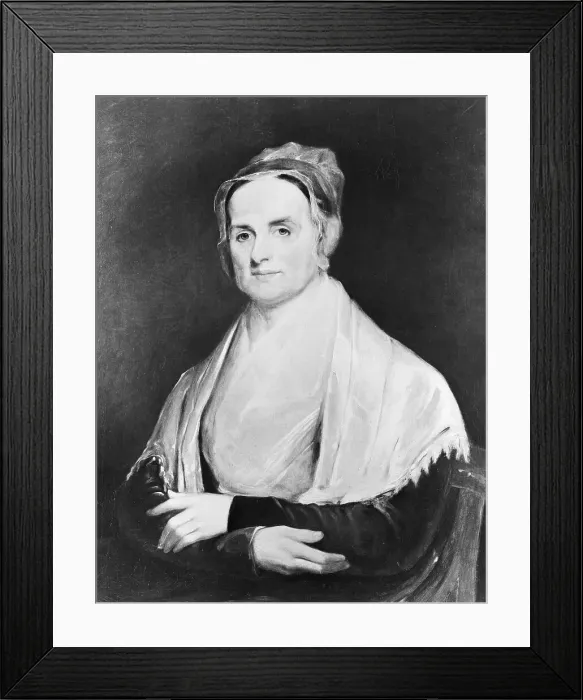 Framed Print : Locretia Coffin Mott Framed Print : Locretia Coffin Mott