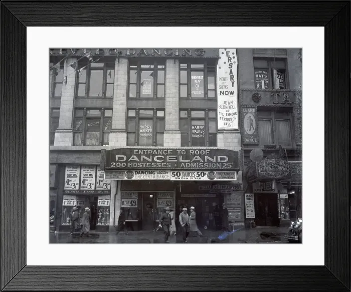 Framed Print : Exterior Of Danceland Dance Hall Framed Print : Exterior Of Danceland Dance Hall