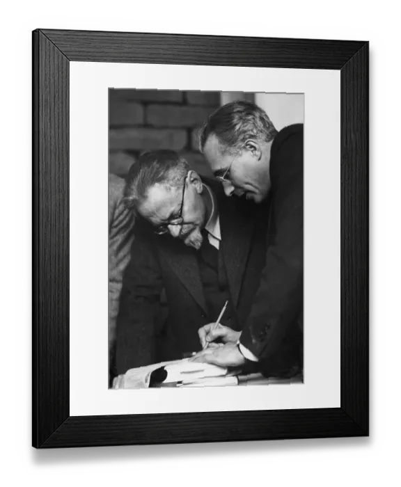 Framed Print : Leon Trotsky At Trial In Mexico Framed Print : Leon Trotsky At Trial In Mexico