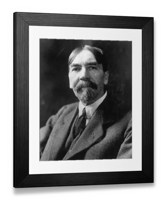 Framed Print : Thorstein B Veblen Social Scientist Framed Print : Thorstein B Veblen Social Scientist