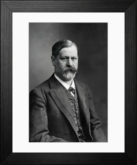 Framed Print : Sigmund Freud in his Middle Years Framed Print : Sigmund Freud in his Middle Years