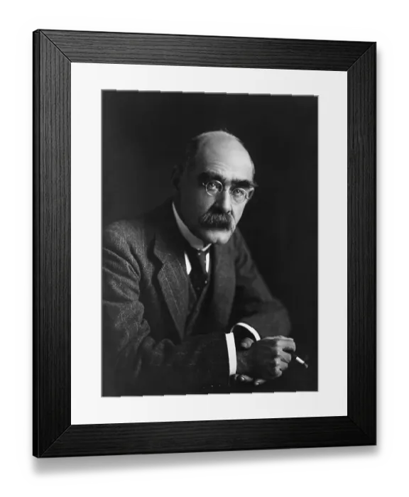 Framed Print : Rudyard Kipling Framed Print : Rudyard Kipling
