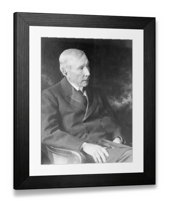 Framed Print : John D Rockefeller 1910 Framed Print : John D Rockefeller 1910