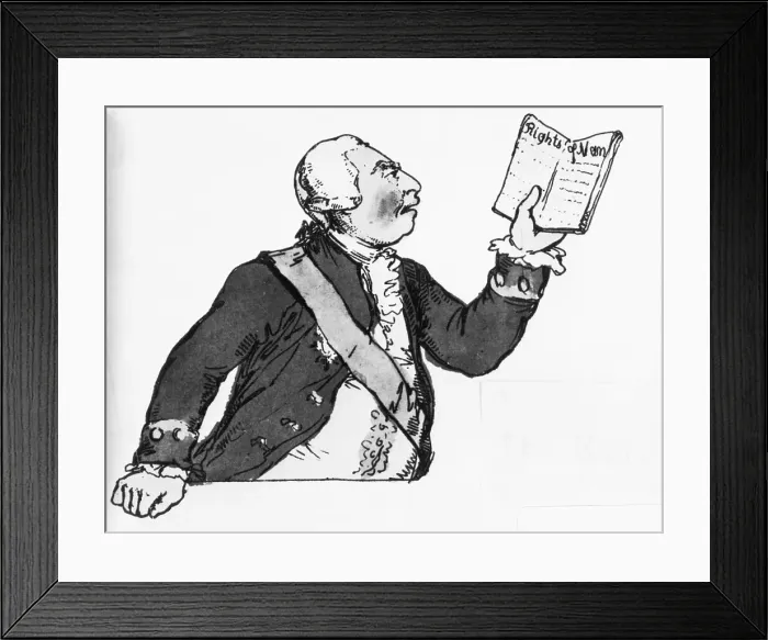 Framed Print : George Iii Of England Holding Pamphlet Framed Print : George Iii Of England Holding Pamphlet