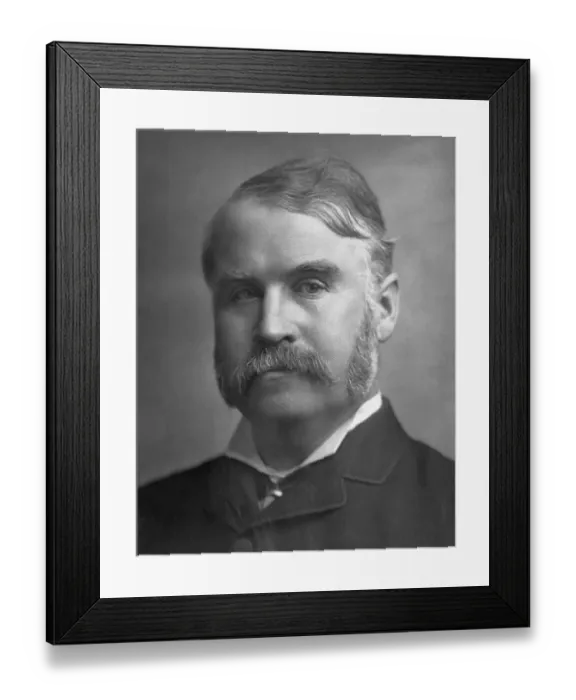Framed Print : Wolliam S. Gilbert Playwright Framed Print : Wolliam S. Gilbert Playwright