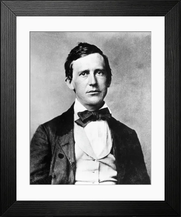 Framed Print : Musician Stephen Collins Foster Framed Print : Musician Stephen Collins Foster