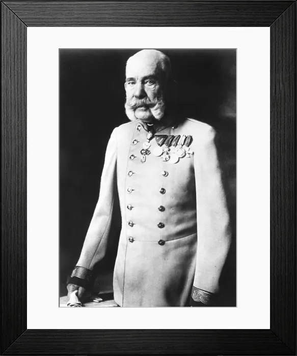 Framed Print : Portrait Of Emperor Franz Joseph Of Aust Framed Print : Portrait Of Emperor Franz Joseph Of Aust