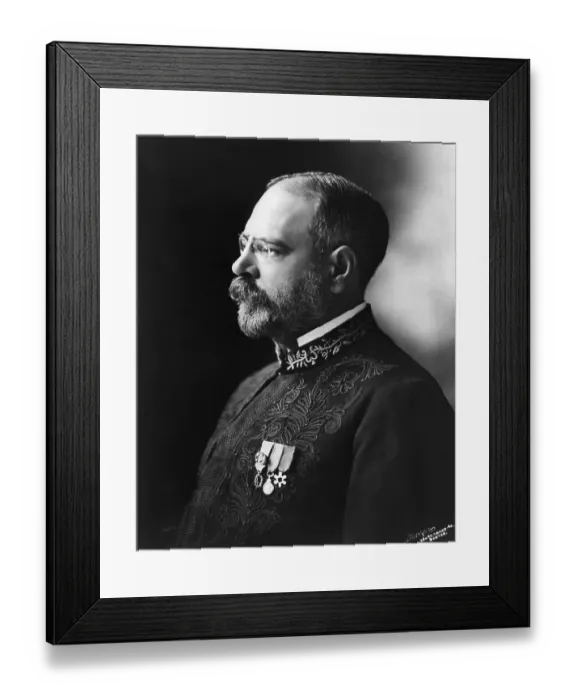 Framed Print : Profile Portrait Of Philip Sousa Framed Print : Profile Portrait Of Philip Sousa