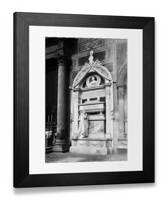 Framed Print : Tomb Of Composer Rossini Framed Print : Tomb Of Composer Rossini