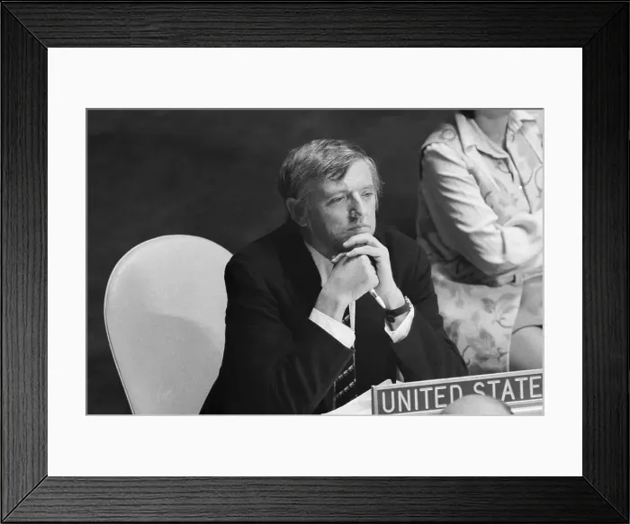 Framed Print : William F. Buckley At The U.N Framed Print : William F. Buckley At The U.N