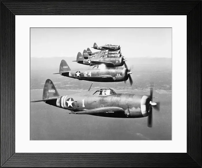 Framed Print : View of The Republic P-47B Thunderbolt Framed Print : View of The Republic P-47B Thunderbolt