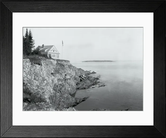 Framed Print : Eagle Island Showing House Framed Print : Eagle Island Showing House