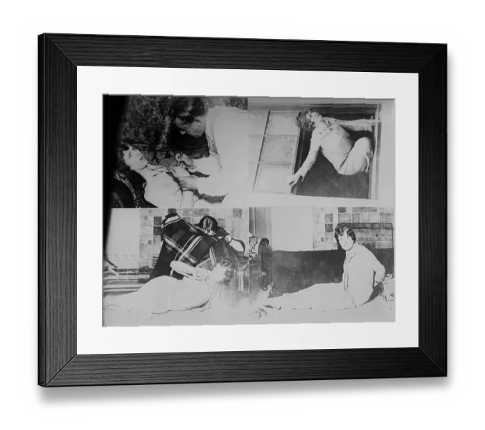 Framed Print : Aimee S. McPherson Demostrating Kidnapping Framed Print : Aimee S. McPherson Demostrating Kidnapping