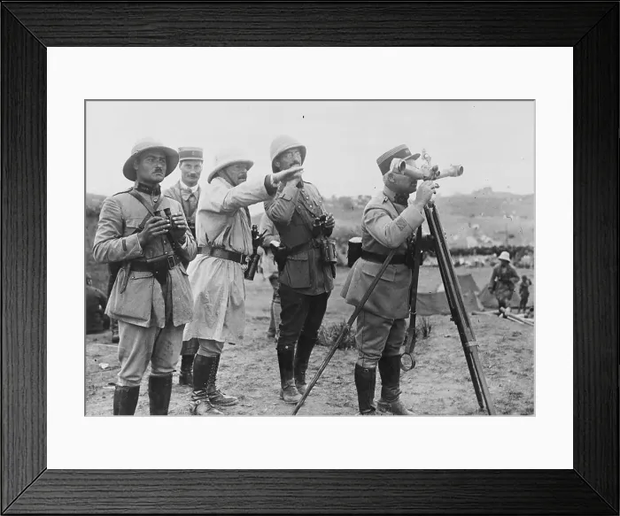 Framed Print : Colonel Freydenburg and Others Framed Print : Colonel Freydenburg and Others