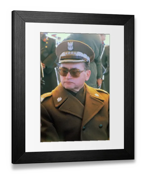 Framed Print : General Wojciech Jaruzelski Framed Print : General Wojciech Jaruzelski