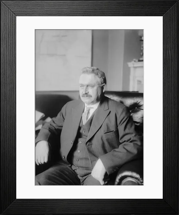 Framed Print : Politician Peter Norbeck Framed Print : Politician Peter Norbeck