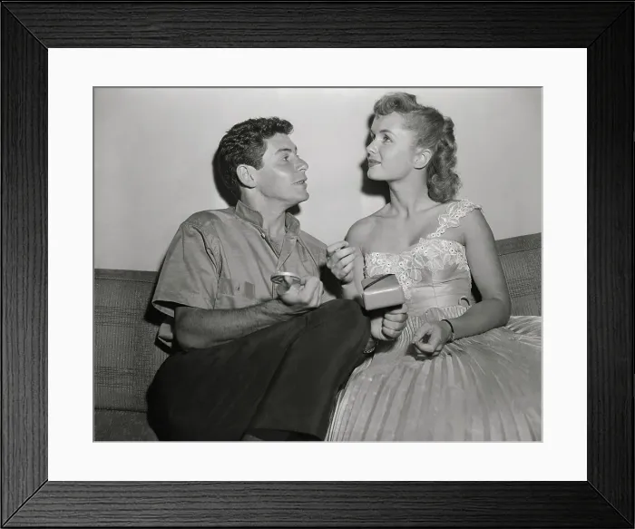 Framed Print : Eddie Fisher and Debbie Reynolds Framed Print : Eddie Fisher and Debbie Reynolds