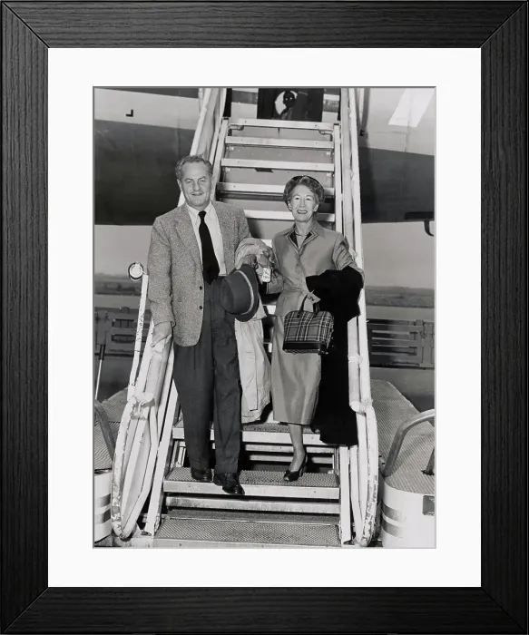 Framed Print : Portrait of Darryl Zanuck and His Wife Framed Print : Portrait of Darryl Zanuck and His Wife