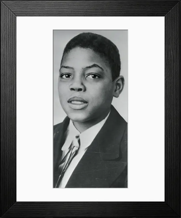 Framed Print : Willie Mays as a Boy Framed Print : Willie Mays as a Boy