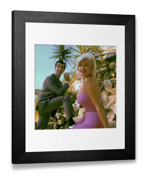 Framed Print : Portrait of Jayne Mansfield Framed Print : Portrait of Jayne Mansfield