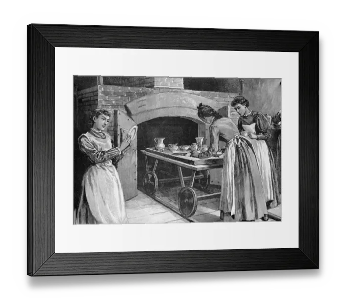 Framed Print : Ceramic Baking Oven For Painted China Framed Print : Ceramic Baking Oven For Painted China