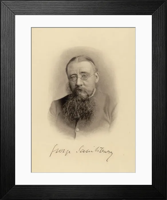 Framed Print : George Saintsbury Framed Print : George Saintsbury