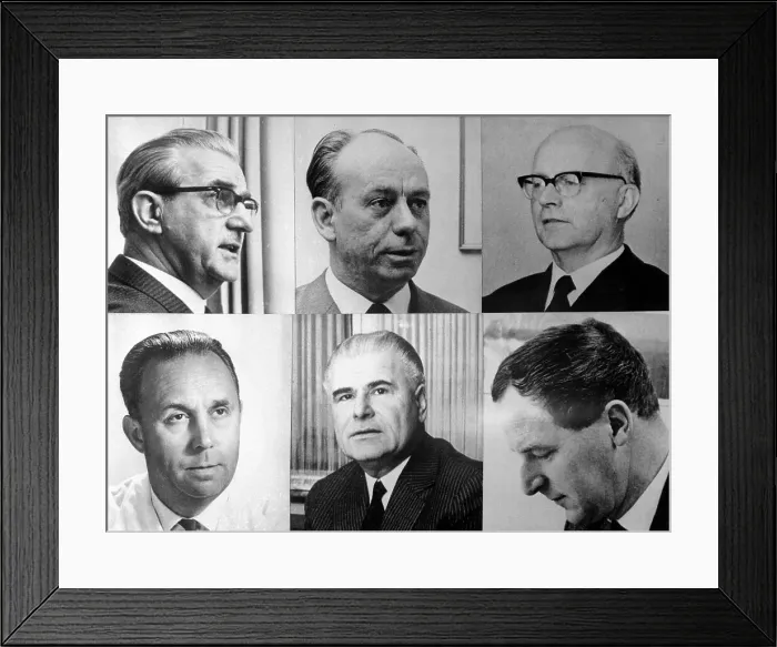 Framed Print : Executives of Firm That Produced Thalidomide