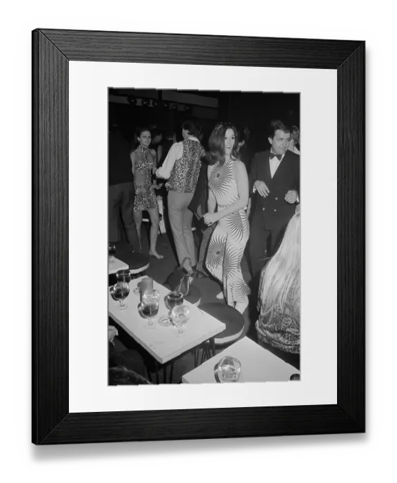 Framed Print : Woman Wearing Short Skirts