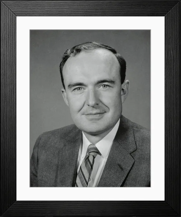 Framed Print : Portrait of Alan Sandage Framed Print : Portrait of Alan Sandage