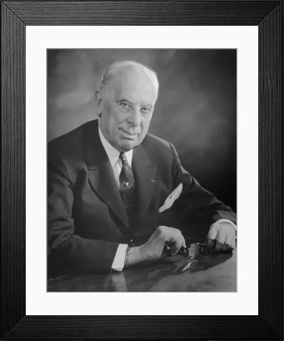 Framed Print : Alfred P. Sloan Jr. Sitting at Desk Framed Print : Alfred P. Sloan Jr. Sitting at Desk