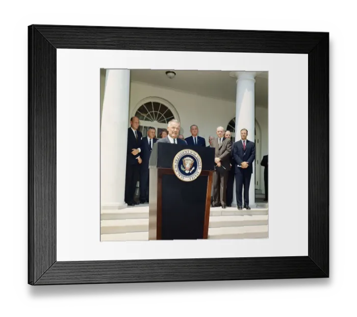 Framed Print : Ambassador Cabot Lodge