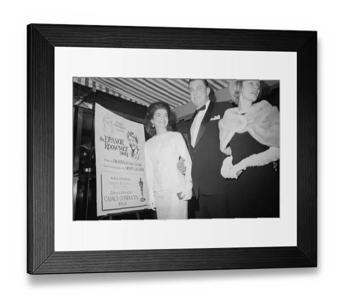Framed Print : Mrs. Kennedy and Franklin D. Roosevelt Jr Framed Print : Mrs. Kennedy and Franklin D. Roosevelt Jr