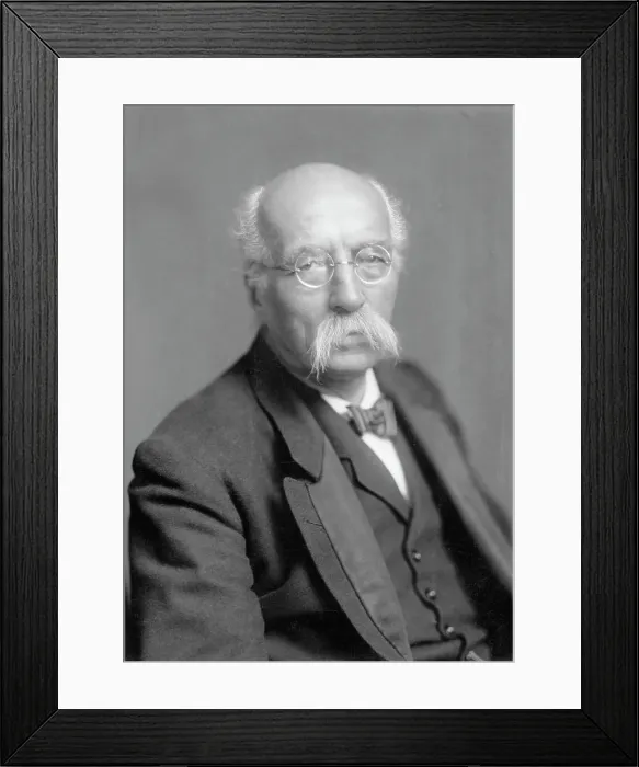 Framed Print : Portrait of Henri La Fontaine Framed Print : Portrait of Henri La Fontaine