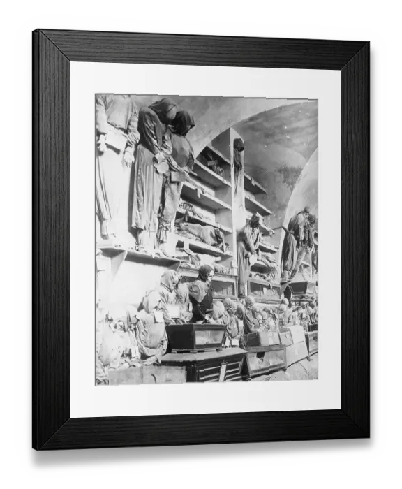 Framed Print : Cemetery of Capucines Monks Framed Print : Cemetery of Capucines Monks