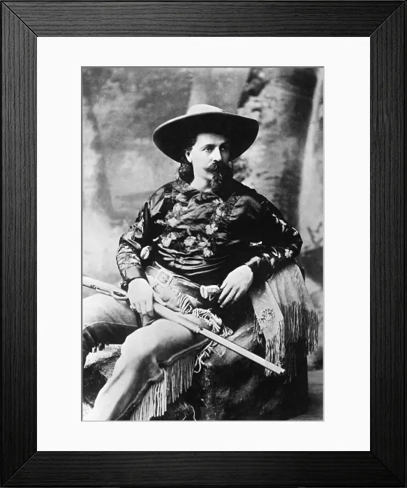 Framed Print : Buffalo Bill Cody