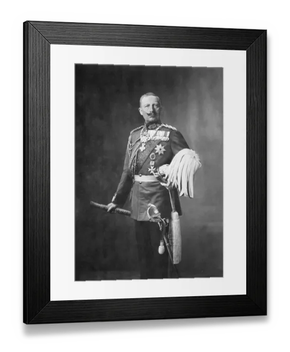 Framed Print : Kaiser Wilhelm II Framed Print : Kaiser Wilhelm II