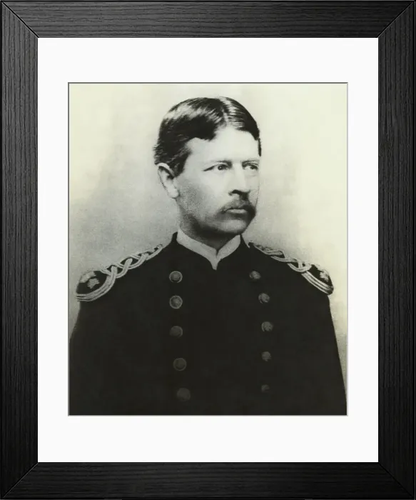 Framed Print : Close-Up Of Walter Reed In Uniform
