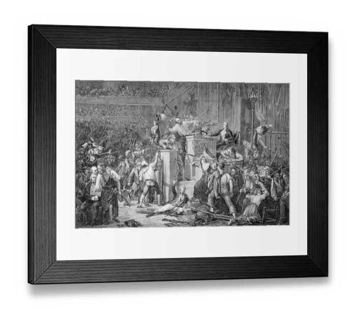 Framed Print : Terror During French Revolution Framed Print : Terror During French Revolution
