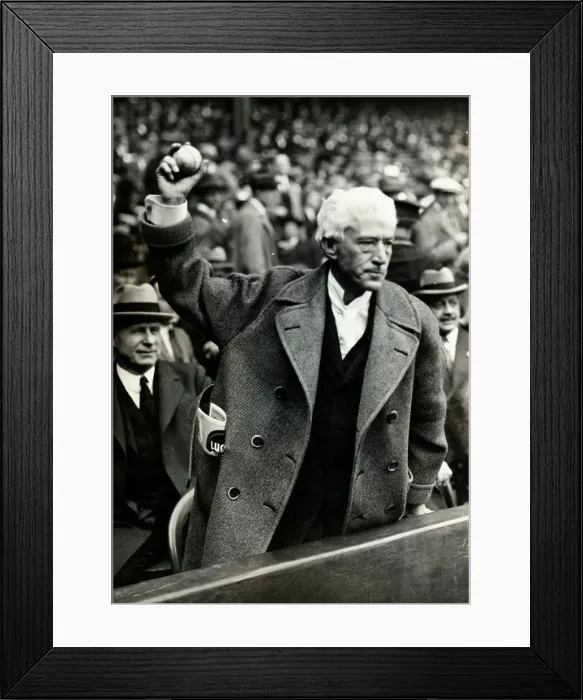 Framed Print : Baseball Commissioner Kenesaw Landis Framed Print : Baseball Commissioner Kenesaw Landis