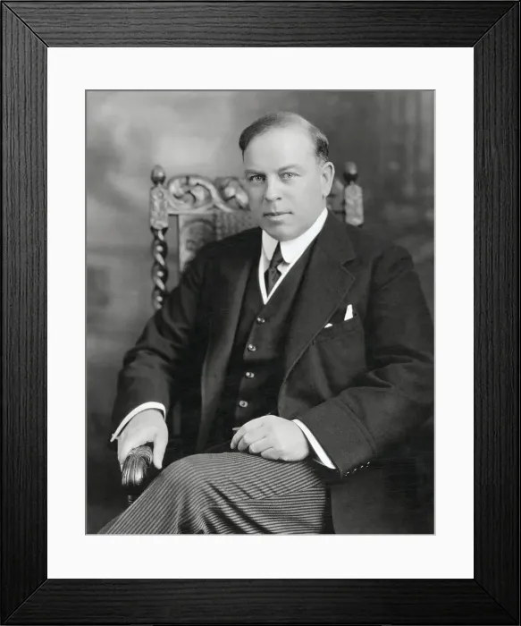Framed Print : William Lyon Mackenzie King Framed Print : William Lyon Mackenzie King