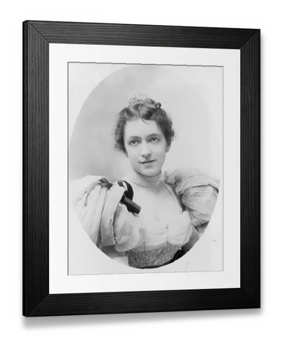 Framed Print : Portrait of Elsie de Wolfe Framed Print : Portrait of Elsie de Wolfe