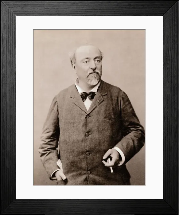 Framed Print : Portrait of Emmanuel Chabrier Framed Print : Portrait of Emmanuel Chabrier