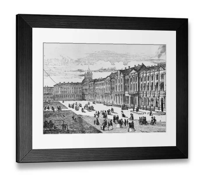 Framed Print : Tsarskoe Selo Palace by John Orrin Smith Framed Print : Tsarskoe Selo Palace by John Orrin Smith