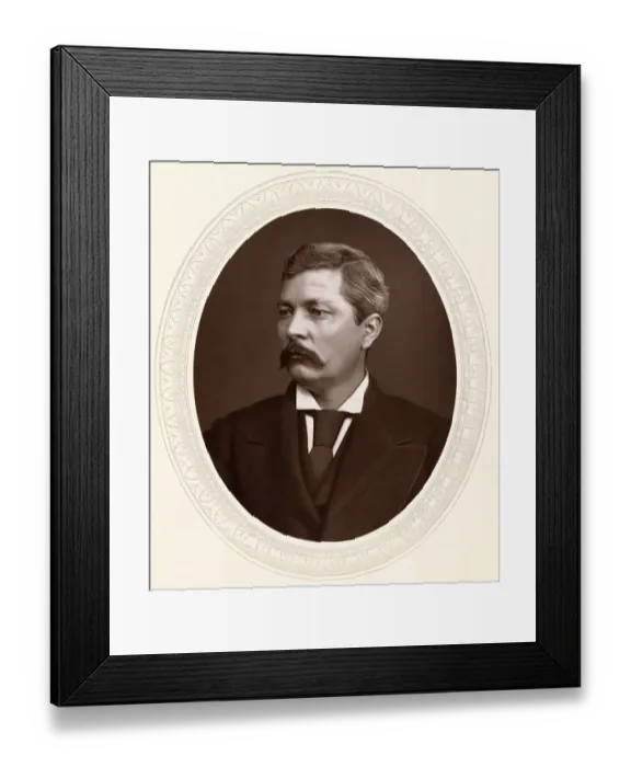 Framed Print : Portrait of Sir Henry Morton Stanley